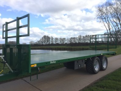 Bailey 10 Ton flat trailer