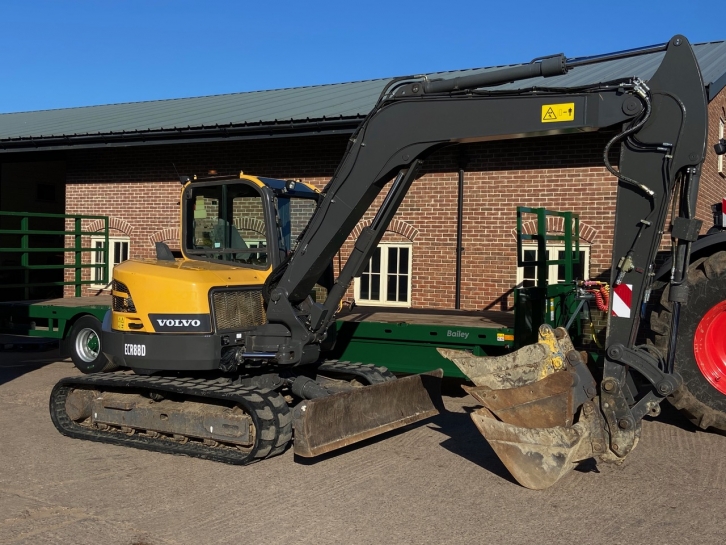 Volvo ECR88D excavator