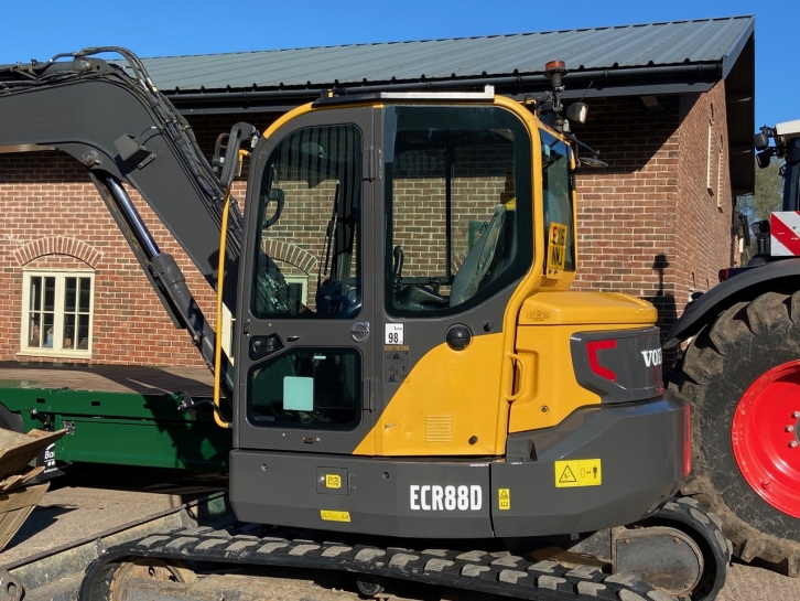 Volvo ECR88D excavator