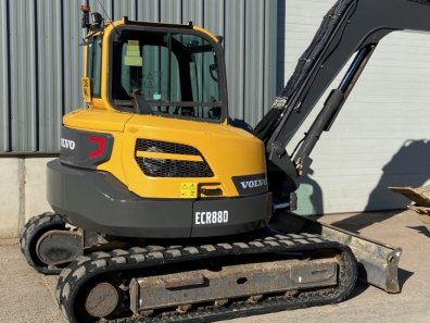 Volvo ECR88D excavator