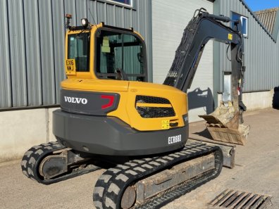 Volvo ECR88D excavator