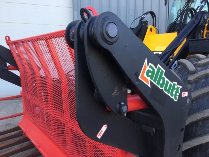 Albutt B810PPHX push off buck rake