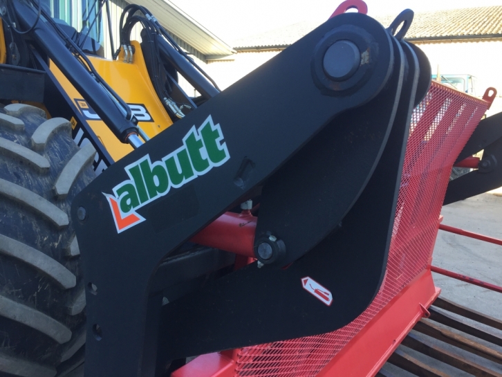 Albutt B810PPHX push off buck rake