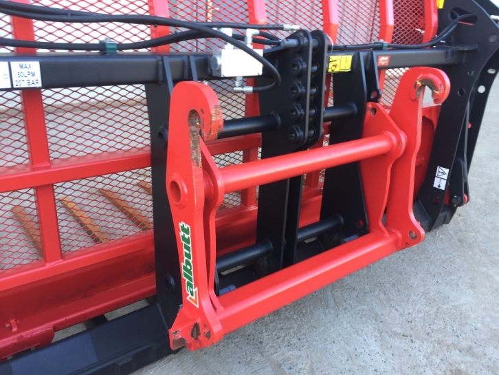 Albutt B810PPHX push off buck rake