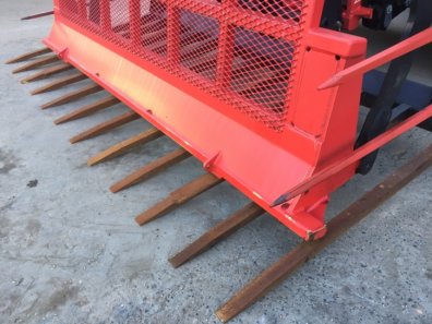 Albutt B810PPHX push off buck rake