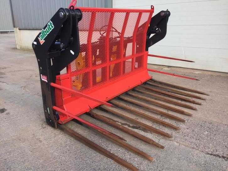 Albutt B809PPHX push off buckrake