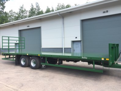Bailey 12 ton flat trailer