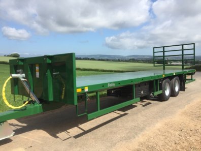 Bailey 12 ton flat trailer