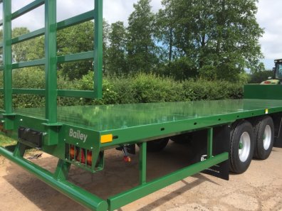 Bailey 12 ton flat trailer
