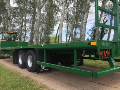 Bailey 12 ton flat trailer