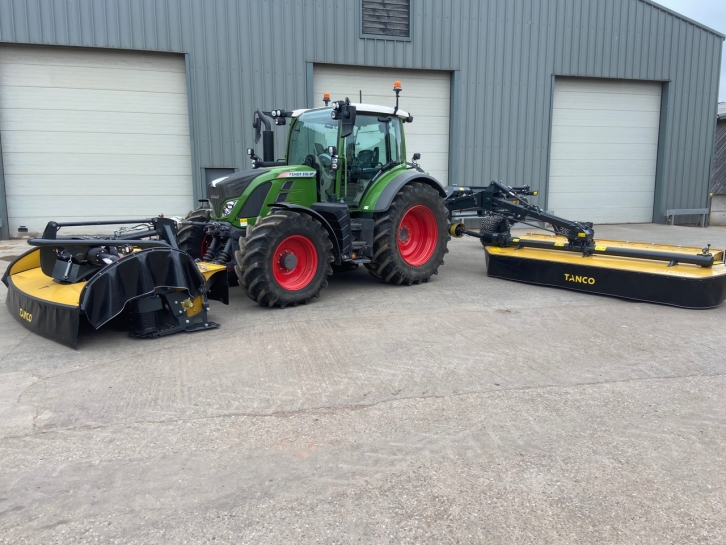 Tanco M10A rear and M3A front Autocut triple mowers