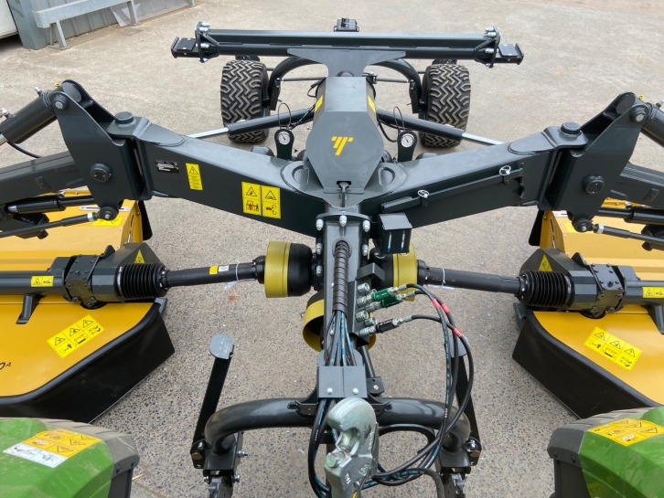 Tanco M10A rear and M3A front Autocut triple mowers