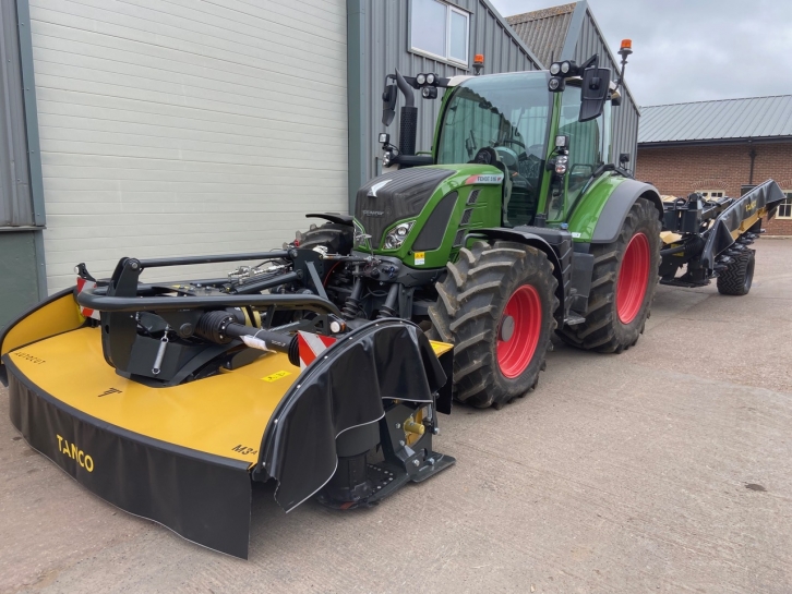 Tanco M10A rear and M3A front Autocut triple mowers