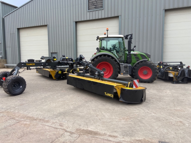 Tanco M10A rear and M3A front Autocut triple mowers