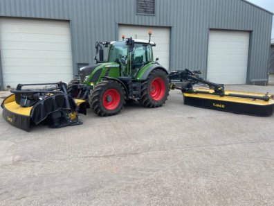 Tanco M10A rear and M3A front Autocut triple mowers
