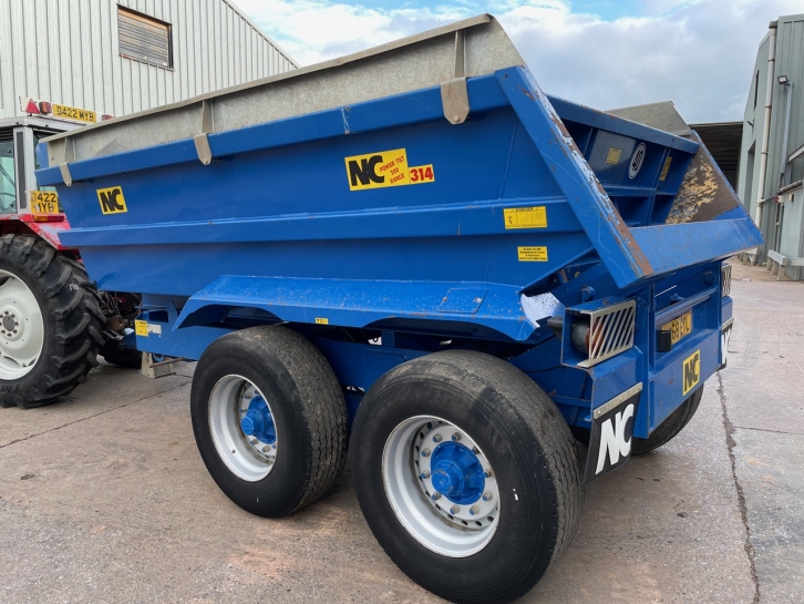NC 314 dump trailer