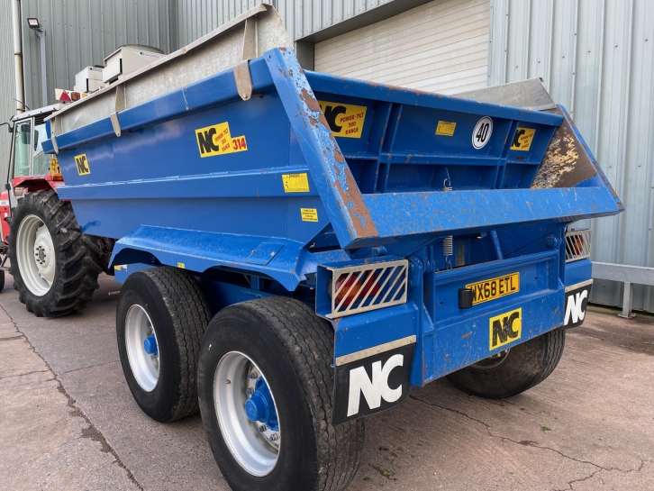 NC 314 dump trailer
