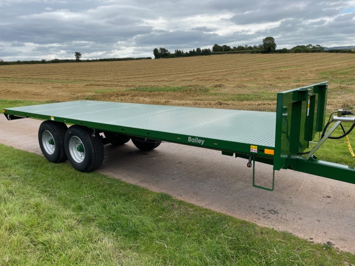 Bailey 25ft flat trailer