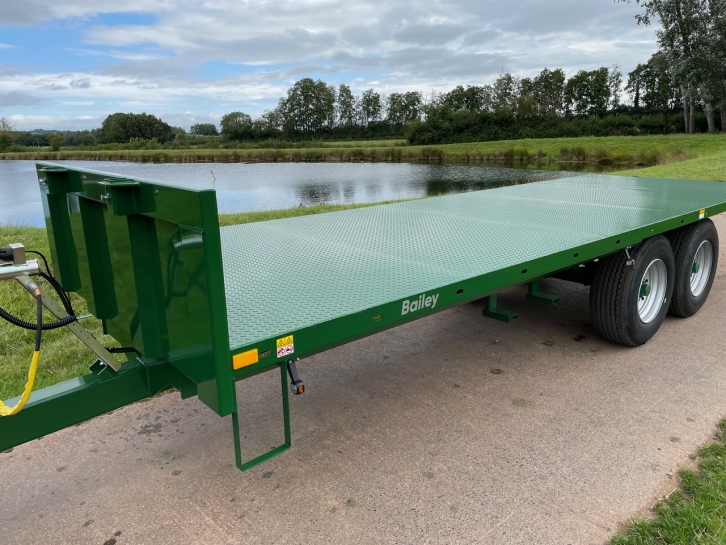 Bailey 25ft flat trailer