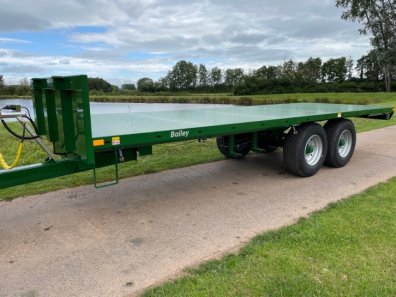 Bailey 25ft flat trailer