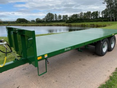 Bailey 25ft flat trailer