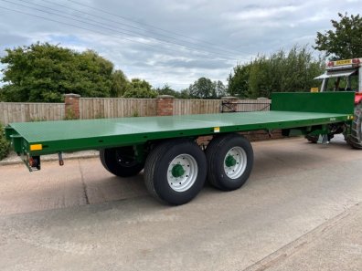 Bailey 25ft flat trailer