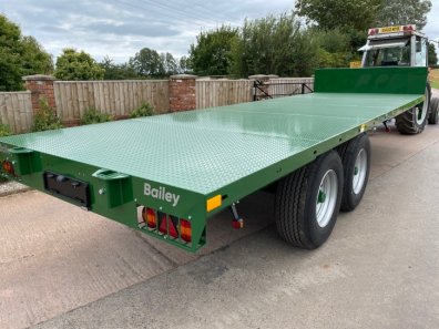 Bailey 25ft flat trailer
