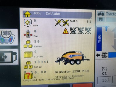 New Holland 1290 Plus baler