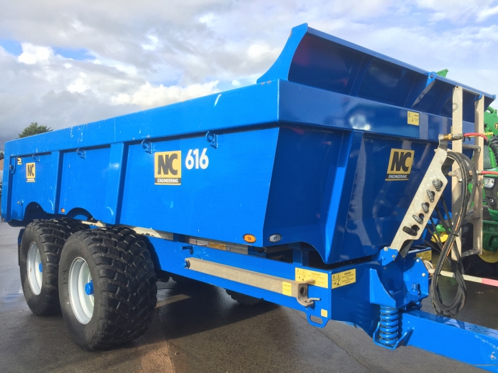 NC 616 16 ton dump trailer