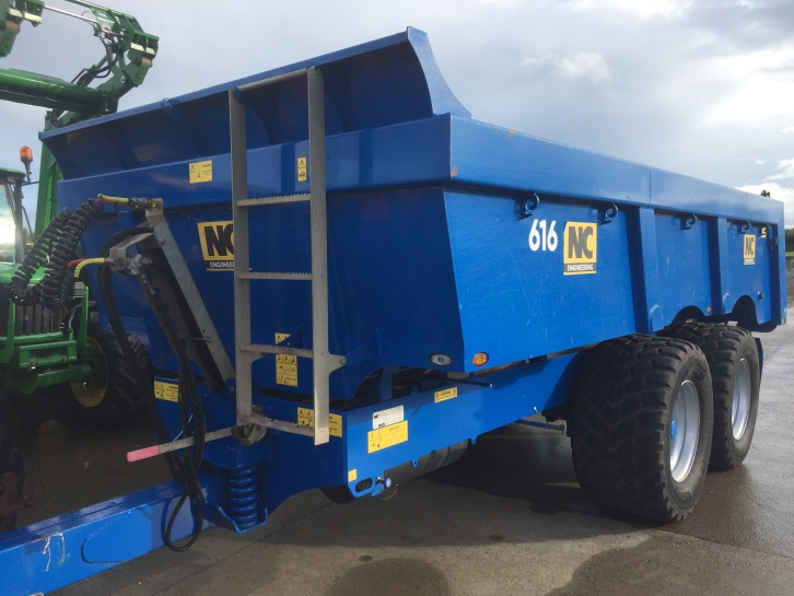 NC 616 16 ton dump trailer