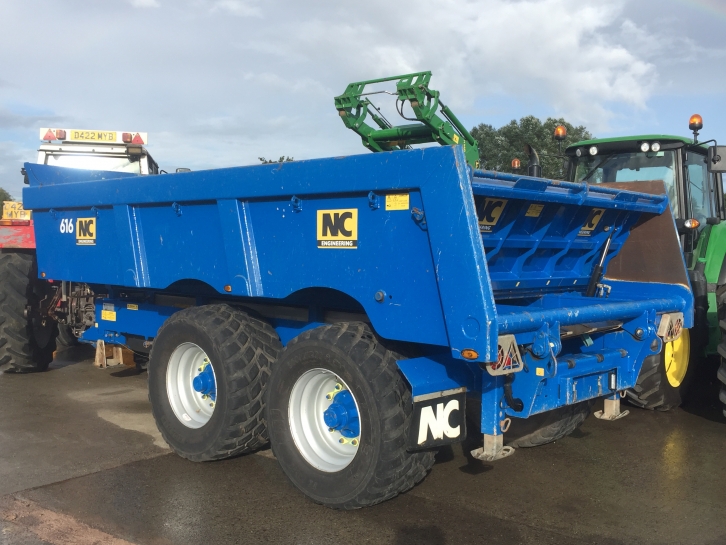 NC 616 16 ton dump trailer