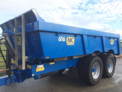 NC 616 16 ton dump trailer