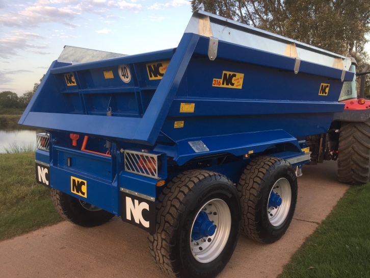 NC 316 16 Ton dump trailer