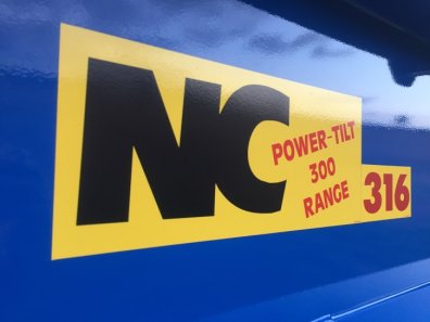 NC 316 16 Ton dump trailer