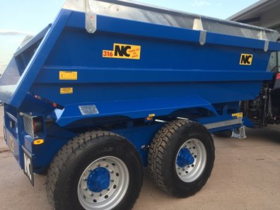 NC 316 16 Ton dump trailer