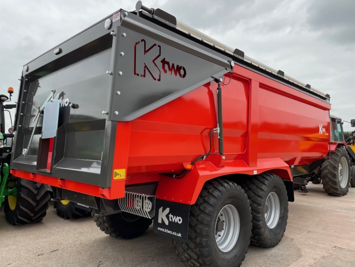 Ktwo Curve 1800 18 Ton grain trailer
