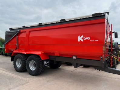 Ktwo Curve 1800 18 Ton grain trailer