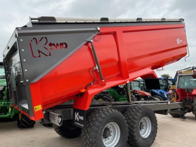 Ktwo Curve 1800 18 Ton grain trailer