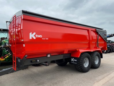Ktwo Curve 1800 18 Ton grain trailer