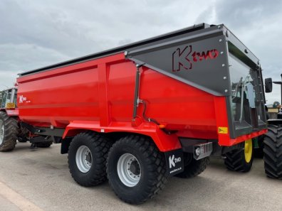 Ktwo Curve 1800 18 Ton grain trailer