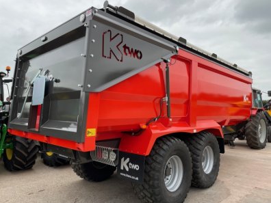 Ktwo Curve 1800 18 Ton grain trailer