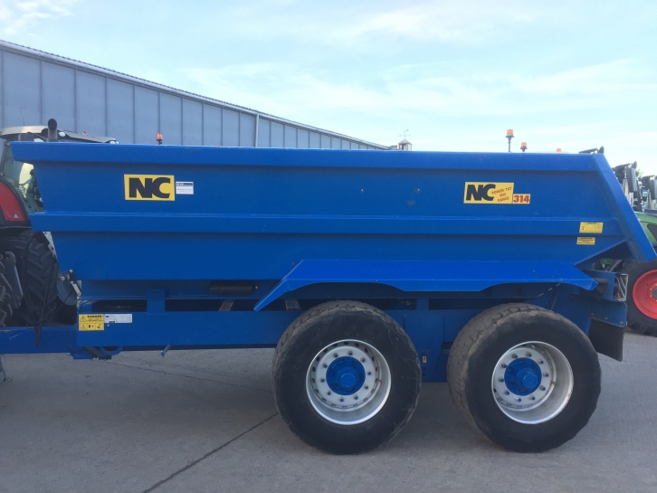 NC 314 14 ton dump trailer