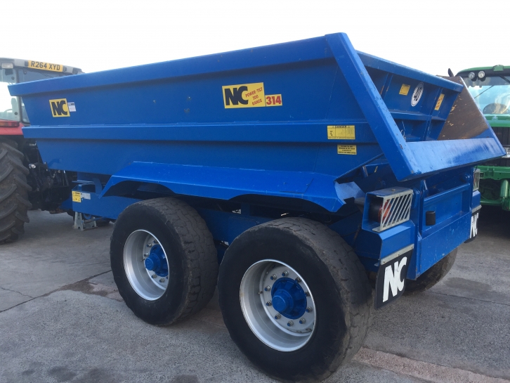 NC 314 14 ton dump trailer