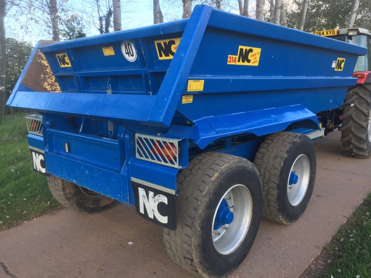 NC 314 14 ton dump trailer