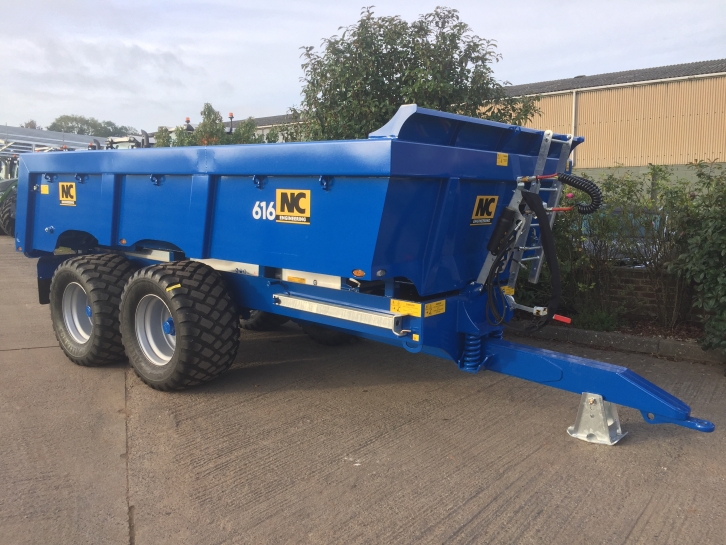 NC 16 ton dump trailer