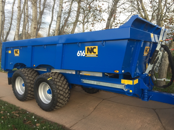 NC 16 ton dump trailer