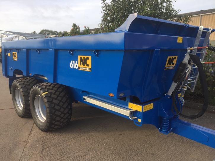 NC 16 ton dump trailer