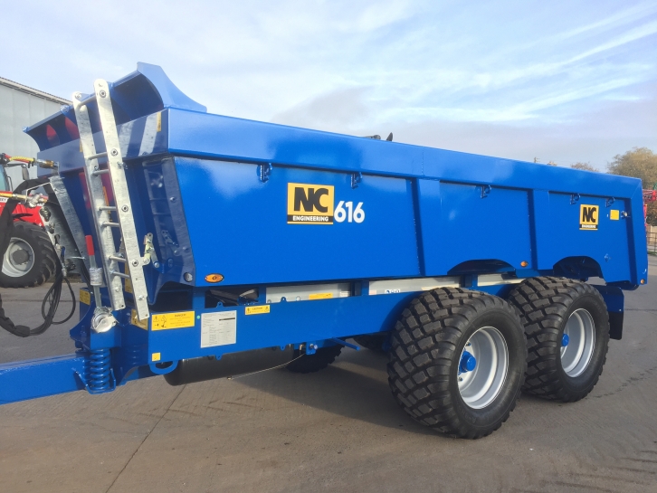 NC 16 ton dump trailer