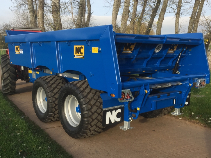 NC 16 ton dump trailer