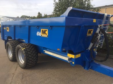 NC 16 ton dump trailer